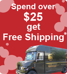 Free Shipping for UPS over $25