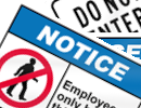 Authorized Personnel Only Signs