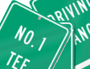 Golf Course Signs