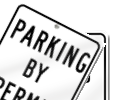 Permit Required Parking Signs