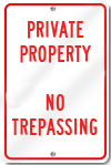 Property Owner Signs