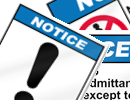 Restricted Area Signs