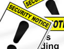 Security Alarm Signs