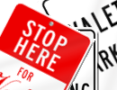 Valet Parking Only Signs