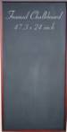 Framed chalkboard 24" x 47"