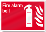 Fire Alarm Bell Fire Sign