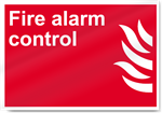 Fire Alarm Control Fire Sign