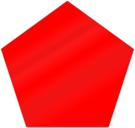 high pentagon shaped 3947