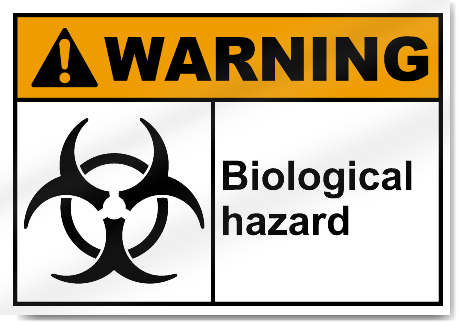 Biological Hazard Warning Signs