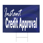 Instant Credit Sign