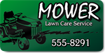 Lawn Care Service Service Magnet