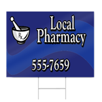 Local Pharmacy Sign
