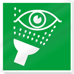 Emergency Eyewash Symbol Safety Signs