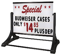 Swinger Deluxe Roadside Sign