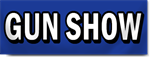 Gun Show Block Lettering Banner