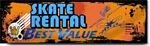 Skate Rental Best Value Banner