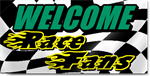 Welcome Race Fans Banner