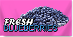 Fresh Blueberries Banner