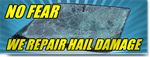 Hail Damage Banner