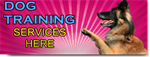 Dog Training Services Banner