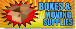 Boxes And Moving Supplies Banner