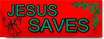 Jesus Saves Banner