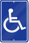 Handicapped Symbol Sign