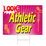 Athletic Gear Sign