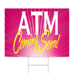 ATM Machine Sign