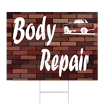 Auto Body Repair Sign