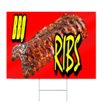 BBQ Ribs Sign