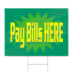 Bill Pay Sign