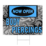 Body Piercings Sign