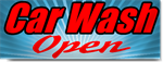 Car Wash Open Banners