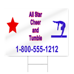 Cheerleading Sign