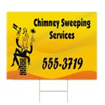 Chimney Sweeping Services Sign