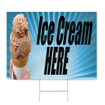 Chocolate Ice Cream Sign