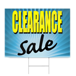 Clearance Sign