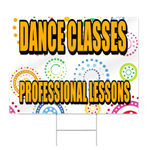 Dance Classes Sign