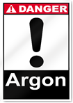 Argon Danger Signs