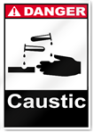 Caustic Danger Signs