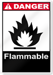 Flammable Danger Signs
