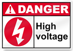 High Voltage2 Danger Signs