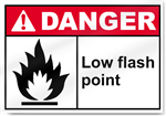 Low Flash Point Danger Signs