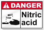 Nitric Acid Danger Signs