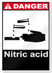 Nitric Acid Danger Signs