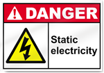 Static Electricity Danger Signs