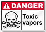 Toxic Vapors Danger Signs