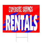 Discount Car Rental Sign