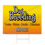 Dog Breeding Sign